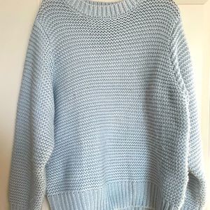 SABI SKIRT chunky knit pullover sweater